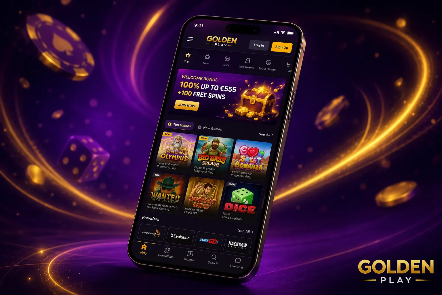 Wobei der Golden Play Support hilft